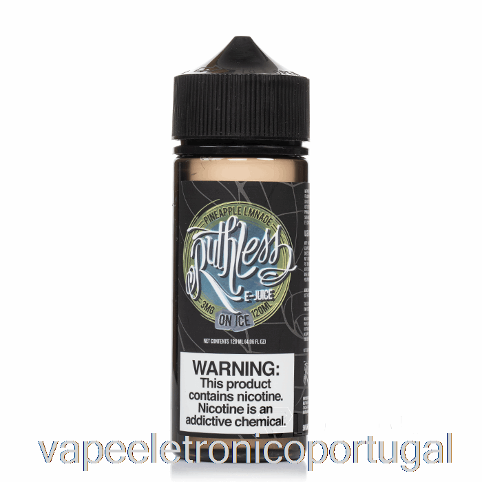 Vape Eletrônico Limonada De Abacaxi Com Gelo - Vapor Implacável - 120ml 3mg